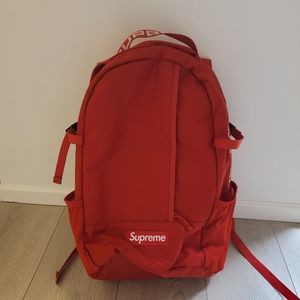 Supreme backpack red